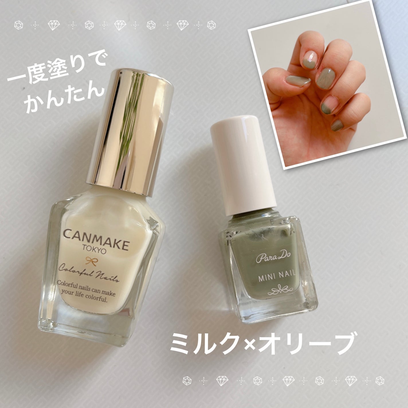 カラフルネイルズ/キャンメイク/マニキュアを使ったクチコミ(1枚目)