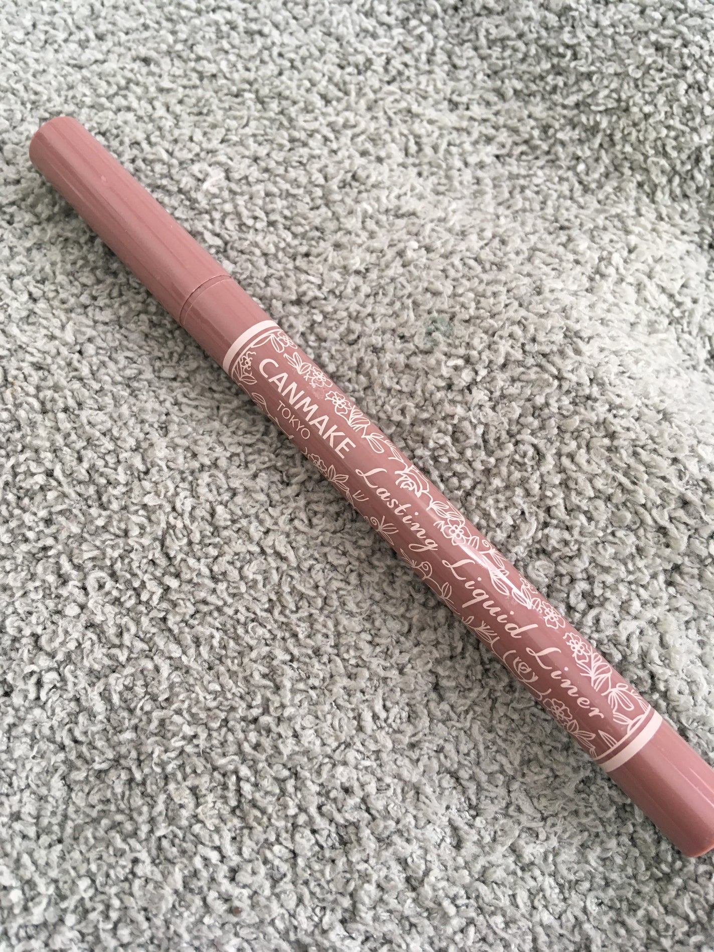 ラスティングリキッドライナー/キャンメイク/リキッドアイライナーを使ったクチコミ(1枚目)