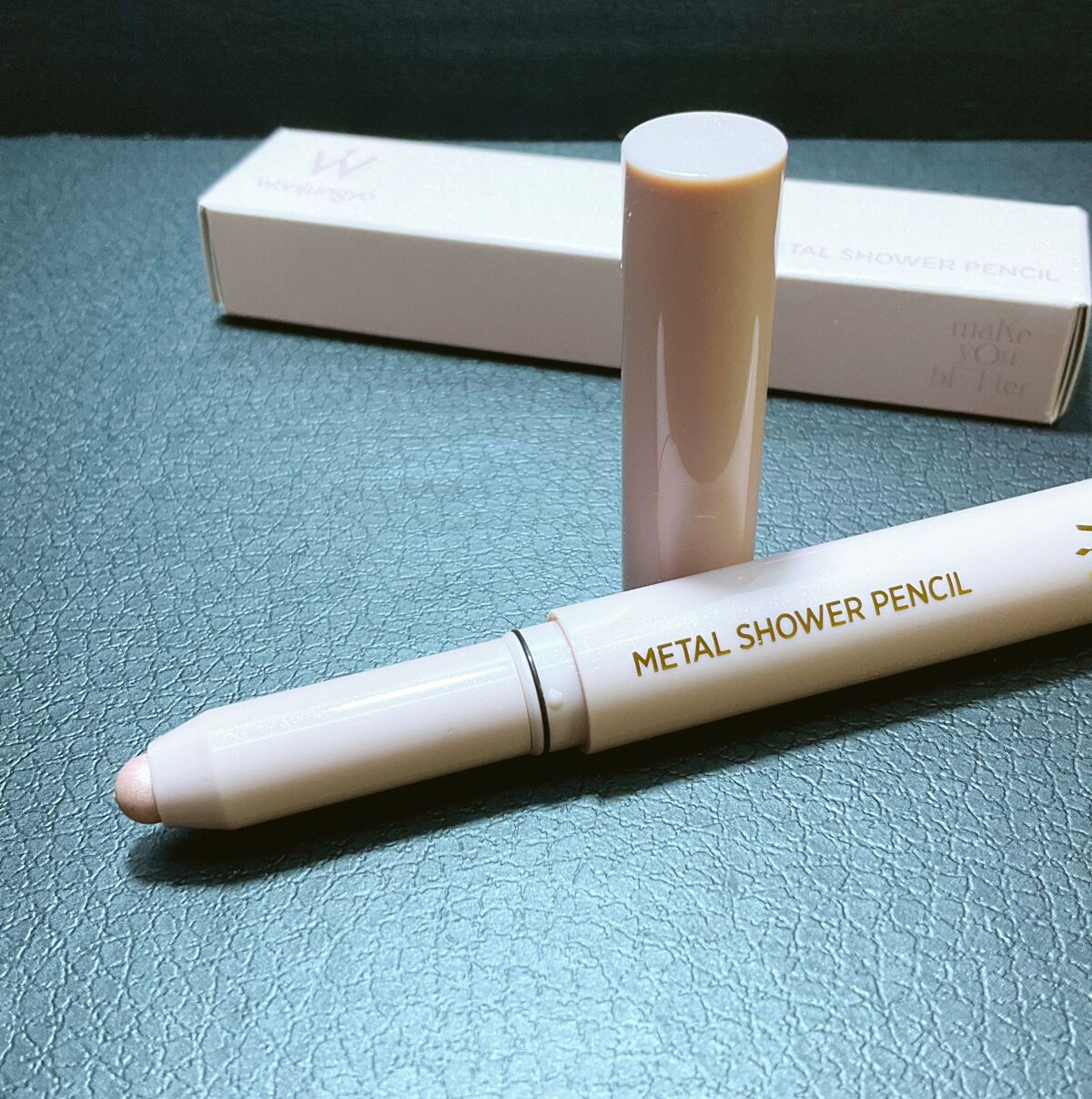 ウォンジョンヨ メタルシャワーペンシル/Wonjungyo/スティックアイシャドウを使ったクチコミ(2枚目)