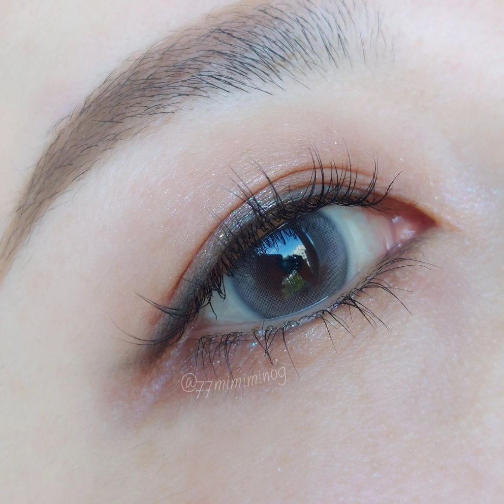 デューイクリスティン グレー/Hapa kristin/カラーコンタクトレンズを使ったクチコミ（2枚目）