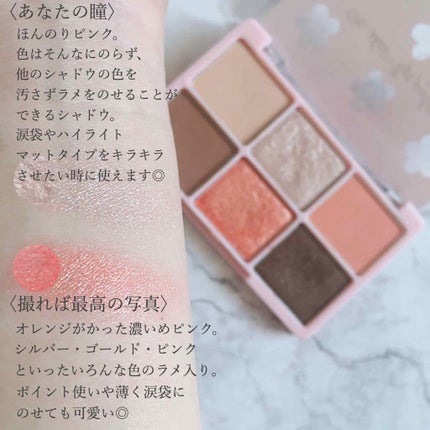 ワンショットアイパレット/CHICAY CHICO/アイシャドウパレットを使ったクチコミ(2枚目)