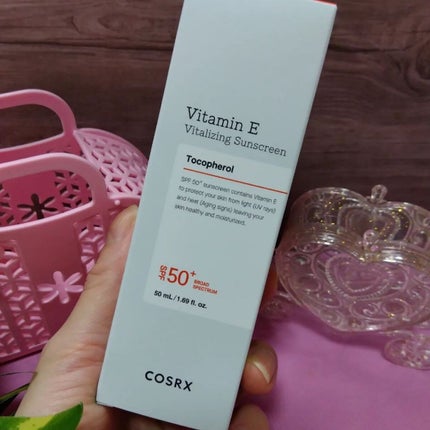 ビタミンEバイタライジングUVクリーム SFP50+/COSRX/日焼け止めクリームを使ったクチコミ(5枚目)