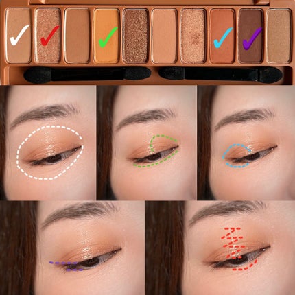 プレイカラー アイシャドウ/ETUDE/アイシャドウパレットを使ったクチコミ(4枚目)