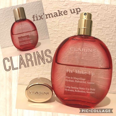 フィックス メイクアップ/CLARINS/ミスト状化粧水を使ったクチコミ（1枚目）