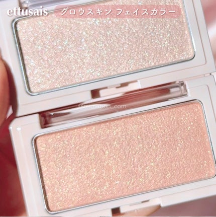 エテュセ グロウスキン フェイスカラー 01 <ハイライター>/ettusais/パウダーハイライトを使ったクチコミ(5枚目)