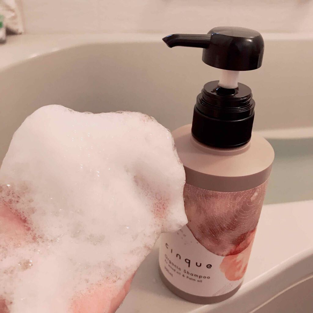 サンクオーガニックシャンプー/ニュートラルトリートメント/cinque/市販シャンプーを使ったクチコミ（2枚目）