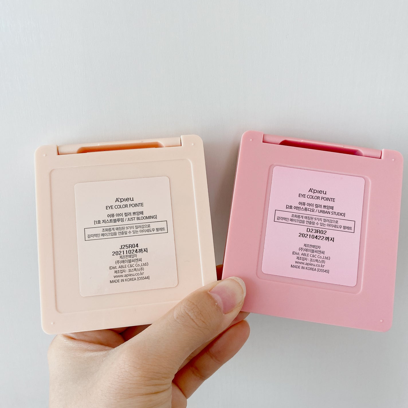 ΕΥΕ COLOR POINTE/A’pieu/アイシャドウパレットを使ったクチコミ(4枚目)