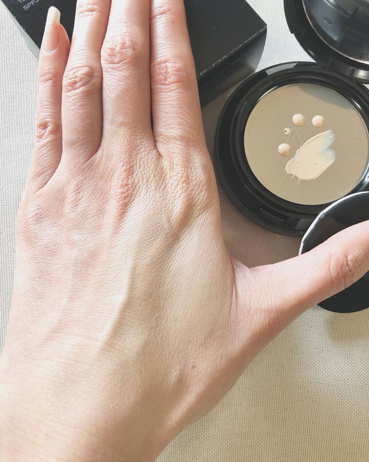 タトゥークッションファンデーション N19 ライトバニラ/INGA/クッションファンデーションを使ったクチコミ（3枚目）