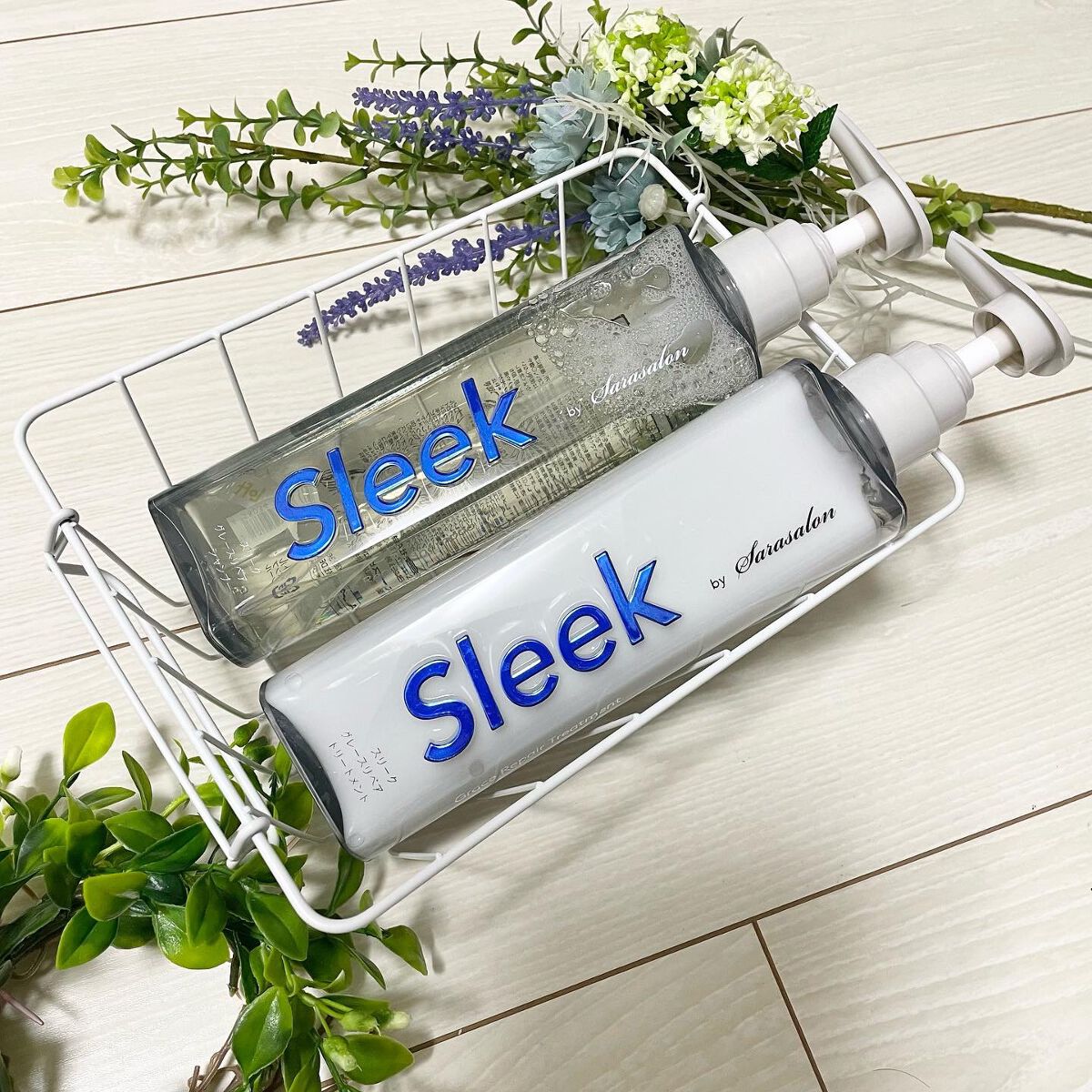 グレースリペアシャンプー/トリートメント/スリーク by サラサロン/市販シャンプーを使ったクチコミ(1枚目)