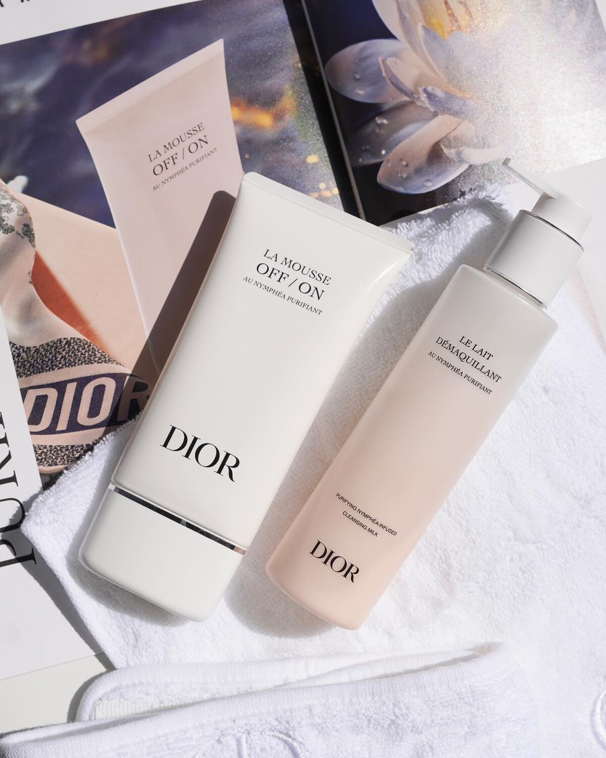 Diorのスキンケア・基礎化粧品 ラ ムース ピュリフィアン オフ オン他 ... Dior ラ ムース ピュリフィアン オン オフ150ml 3本セット‼️