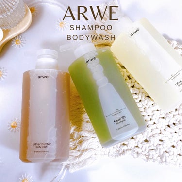 arwe リラックス45シャンプーのクチコミ「arwe アルベ
🌿韓国大人気のブランドアルベは韓国のプレミアム美容室で使用されているヘア&ボ.....」（1枚目）