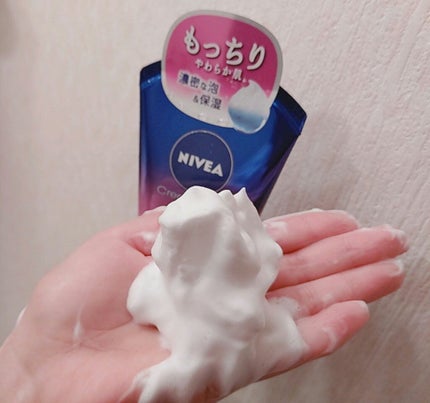 ニベア クリームケア洗顔料 とてもしっとり/ニベア/洗顔フォームを使ったクチコミ(3枚目)