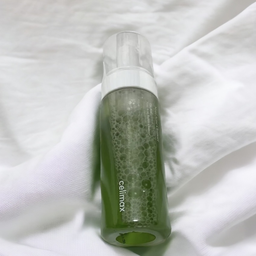 ザリアルノニアクネバブルクレンザー/celimax/泡洗顔を使ったクチコミ（1枚目）