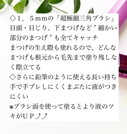 「塗るつけまつげ」自まつげ際立てタイプ/デジャヴュ/マスカラを使ったクチコミ(3枚目)