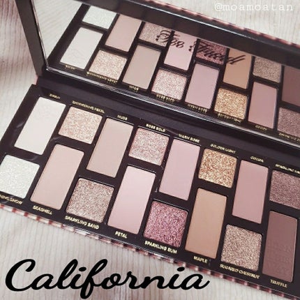 ボーン ディス ウェイ ザ ナチュラル ヌード アイシャドウ パレット/Too Faced/アイシャドウパレットを使ったクチコミ(1枚目)