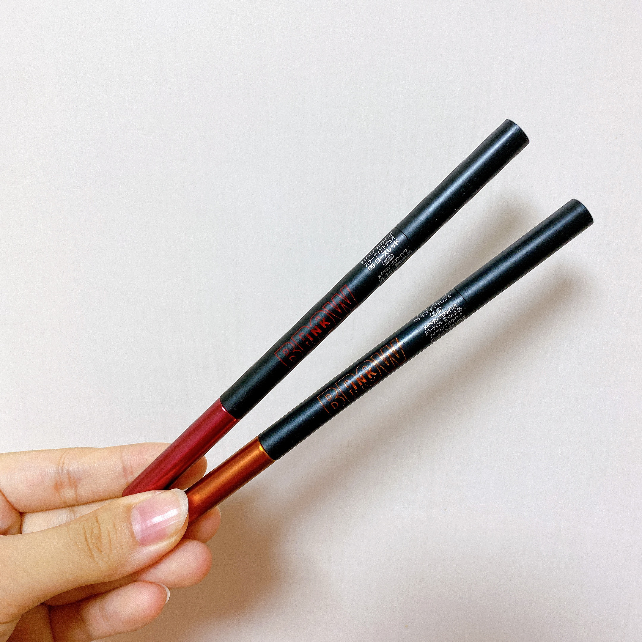 ブロウインク カラーティントデュオ/MAYBELLINE NEW YORK/眉ティントを使ったクチコミ（1枚目）