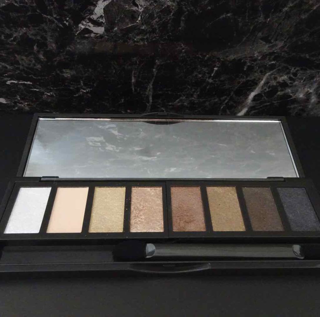 グラマラスリッチ アイパレット (クリスマスコフレ 2018)/Visée/メイクアップキットを使ったクチコミ(4枚目)