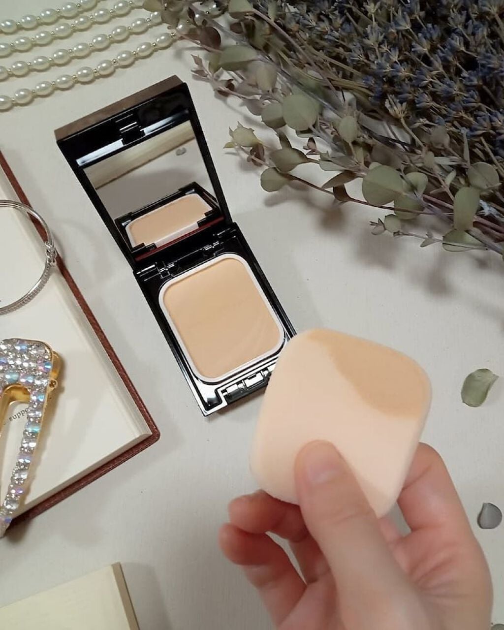 ドラマティックパウダリー EX/マキアージュ/パウダーファンデーションを使ったクチコミ(4枚目)