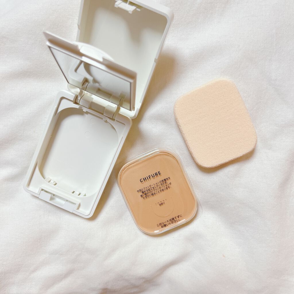 UV パウダー ファンデーション/ちふれ/パウダーファンデーションを使ったクチコミ(3枚目)