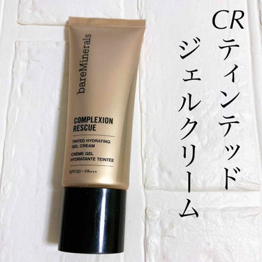 CR ティンテッド ジェル クリーム b/bareMinerals/クリーム・エマルジョンファンデーションを使ったクチコミ（1枚目）