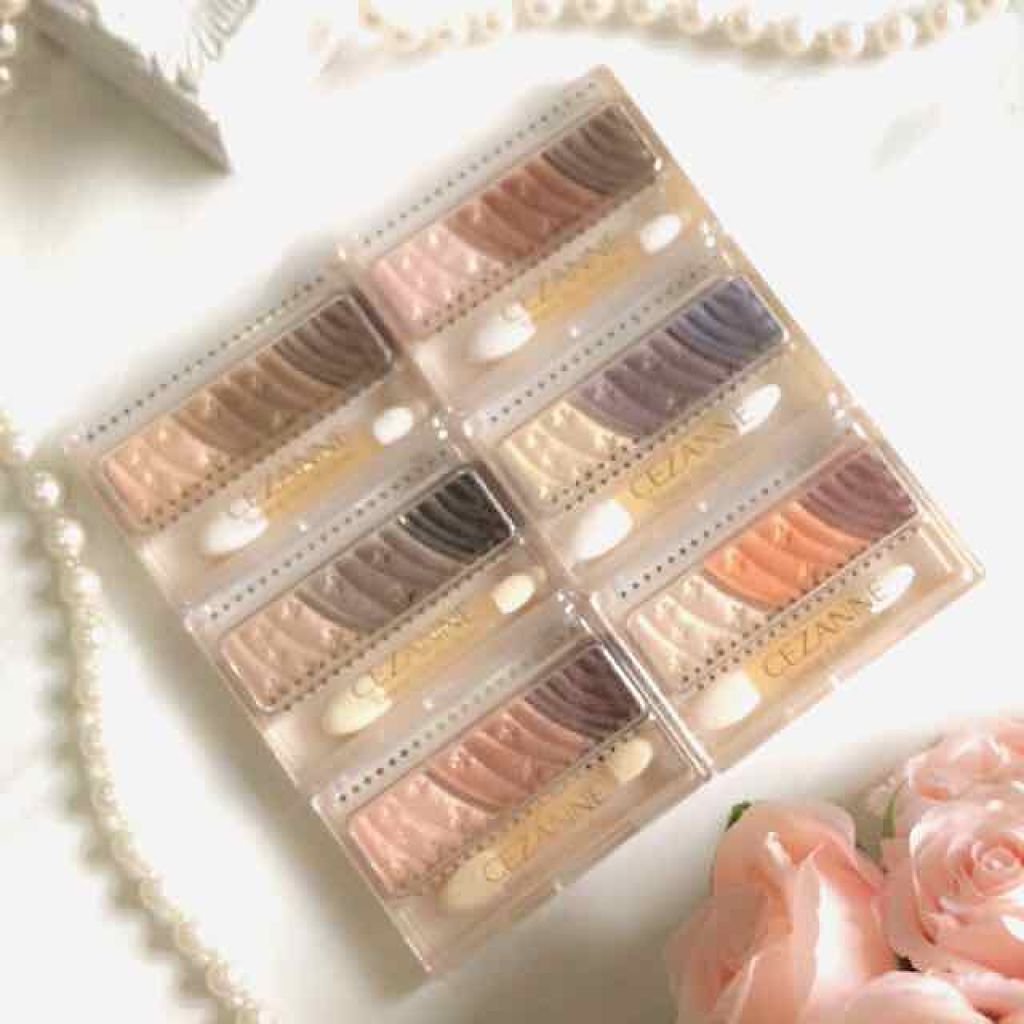 トーンアップアイシャドウ/CEZANNE/アイシャドウパレットを使ったクチコミ（1枚目）