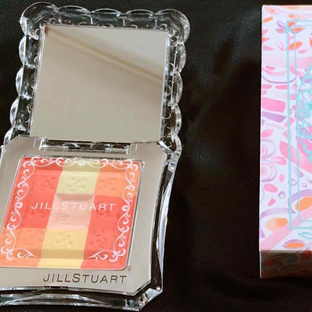 ミックスブラッシュ コンパクト モアカラーズ 27 cheerful party ★限定色/JILL STUART/パウダーチークを使ったクチコミ（1枚目）