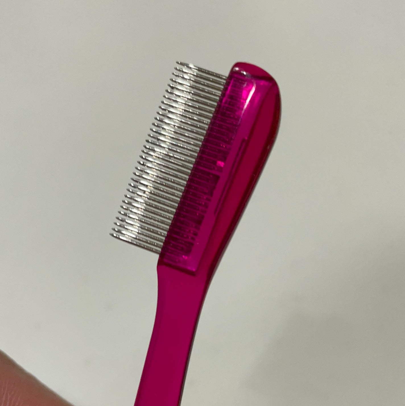 マスカラコーム メタルN(ナチュラル)/チャスティ/その他化粧小物を使ったクチコミ(2枚目)