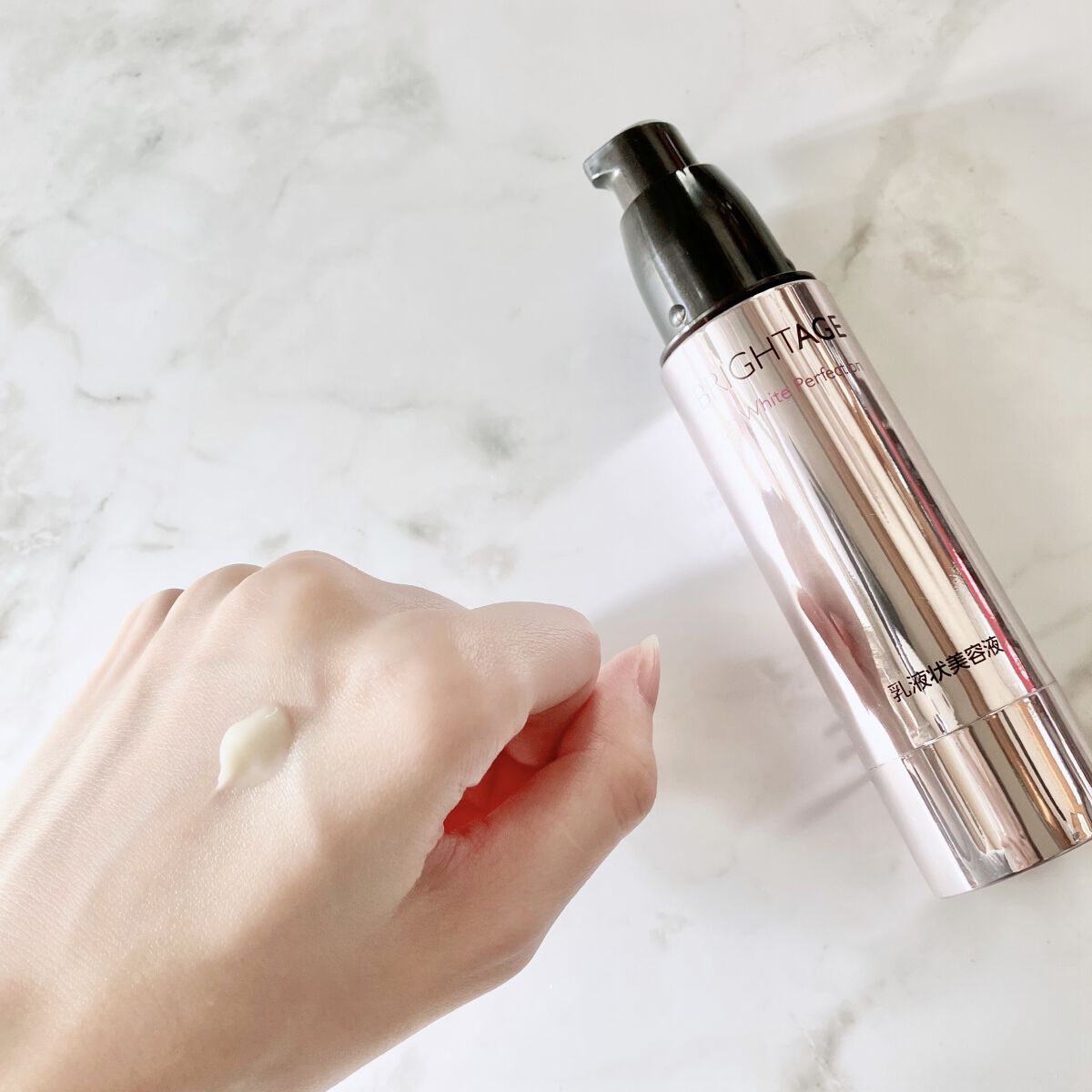 リフトホワイト パーフェクション/BRIGHTAGE/美容液を使ったクチコミ（3枚目）