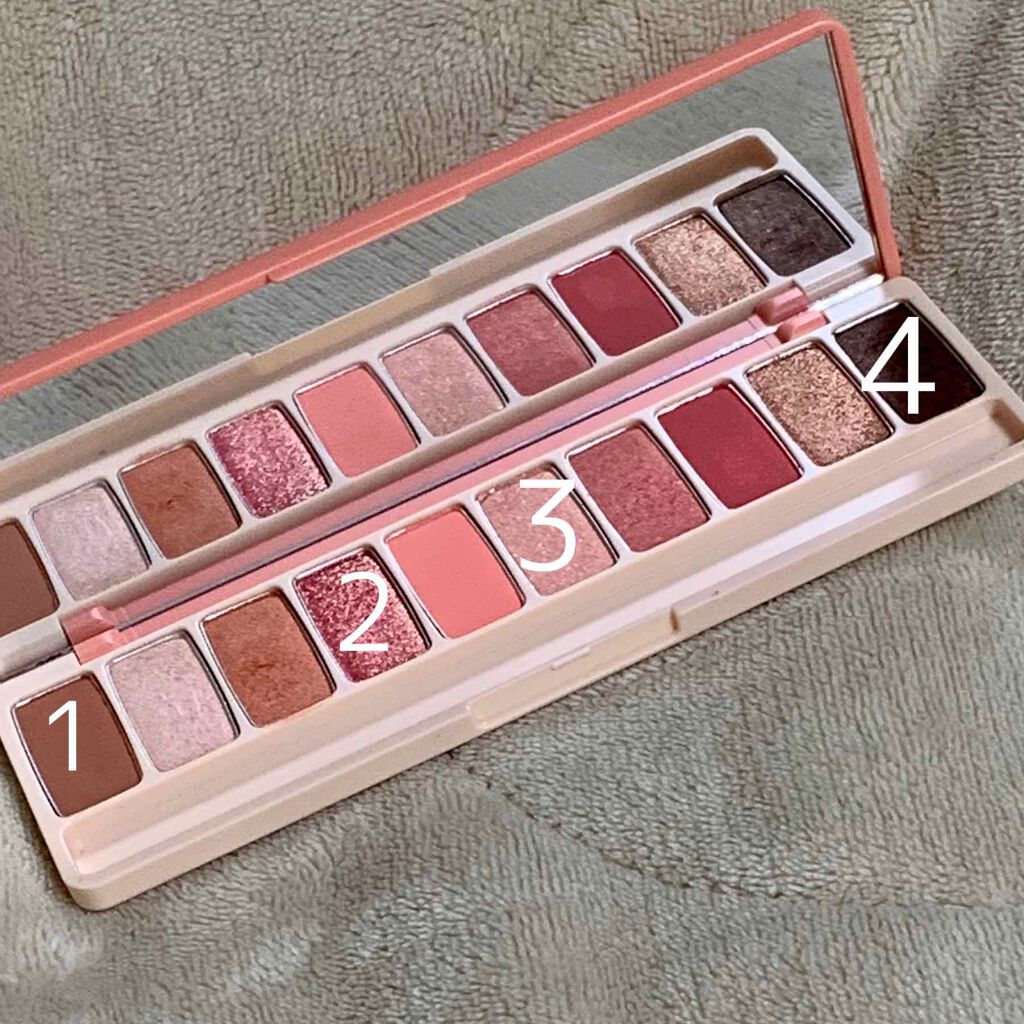 プレイカラー アイシャドウ/ETUDE/アイシャドウパレットを使ったクチコミ(2枚目)