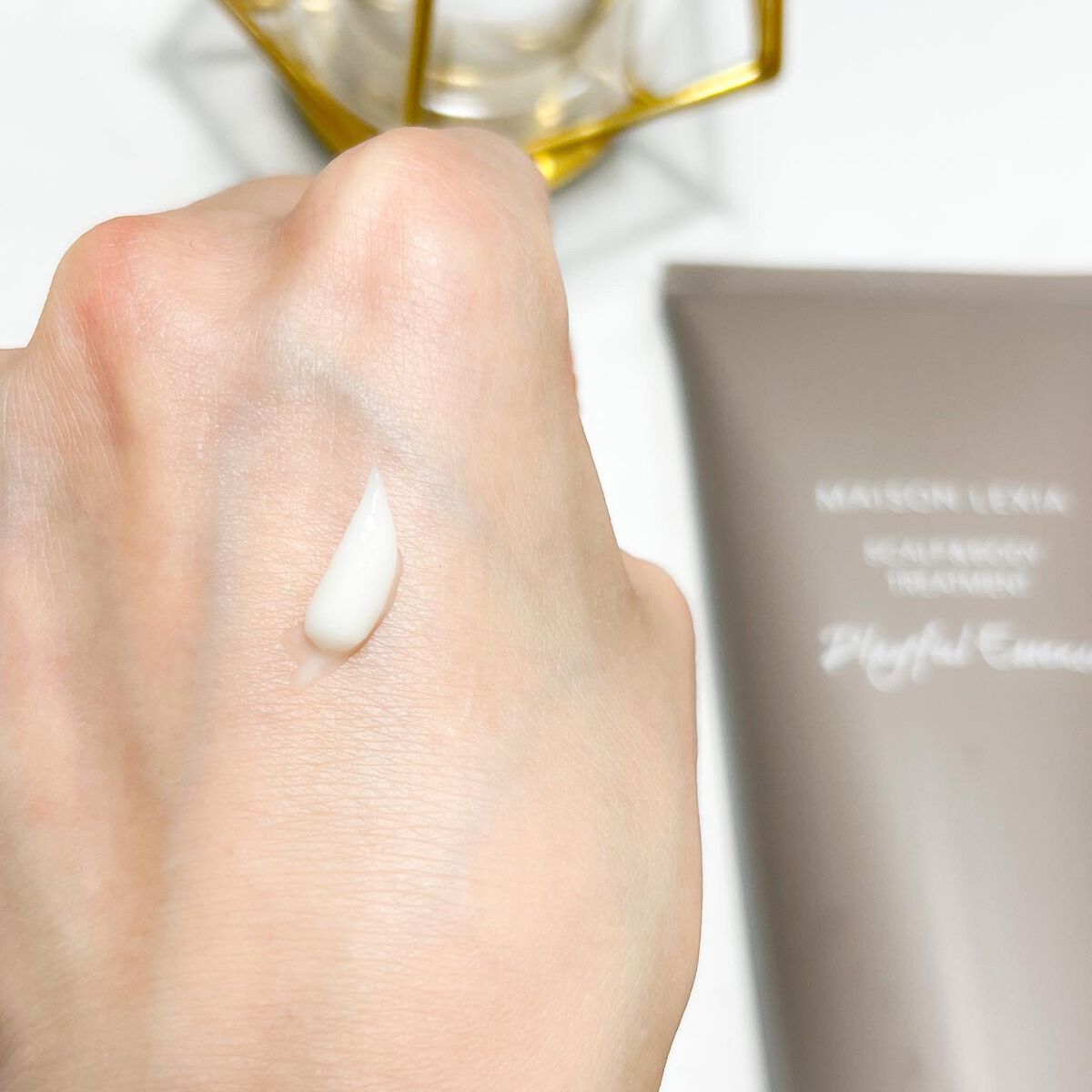 スカルプ＆ボディトリートメント プレイフルエッセンス/MAISON LEXIA/頭皮トリートメントを使ったクチコミ（3枚目）