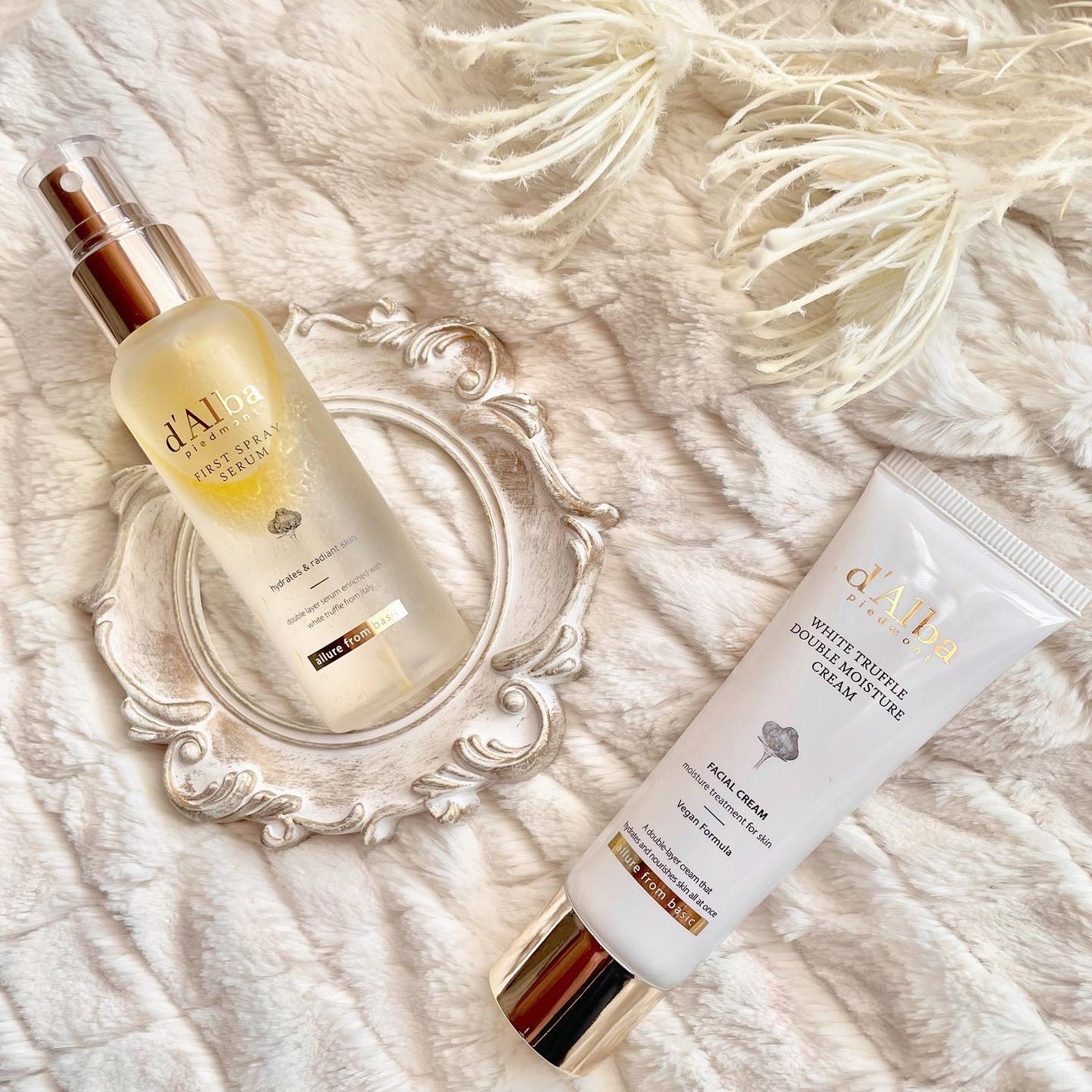 ダルバ ホワイトトリュフファーストスプレーセラム/ダルバ/ミスト状化粧水を使ったクチコミ(1枚目)