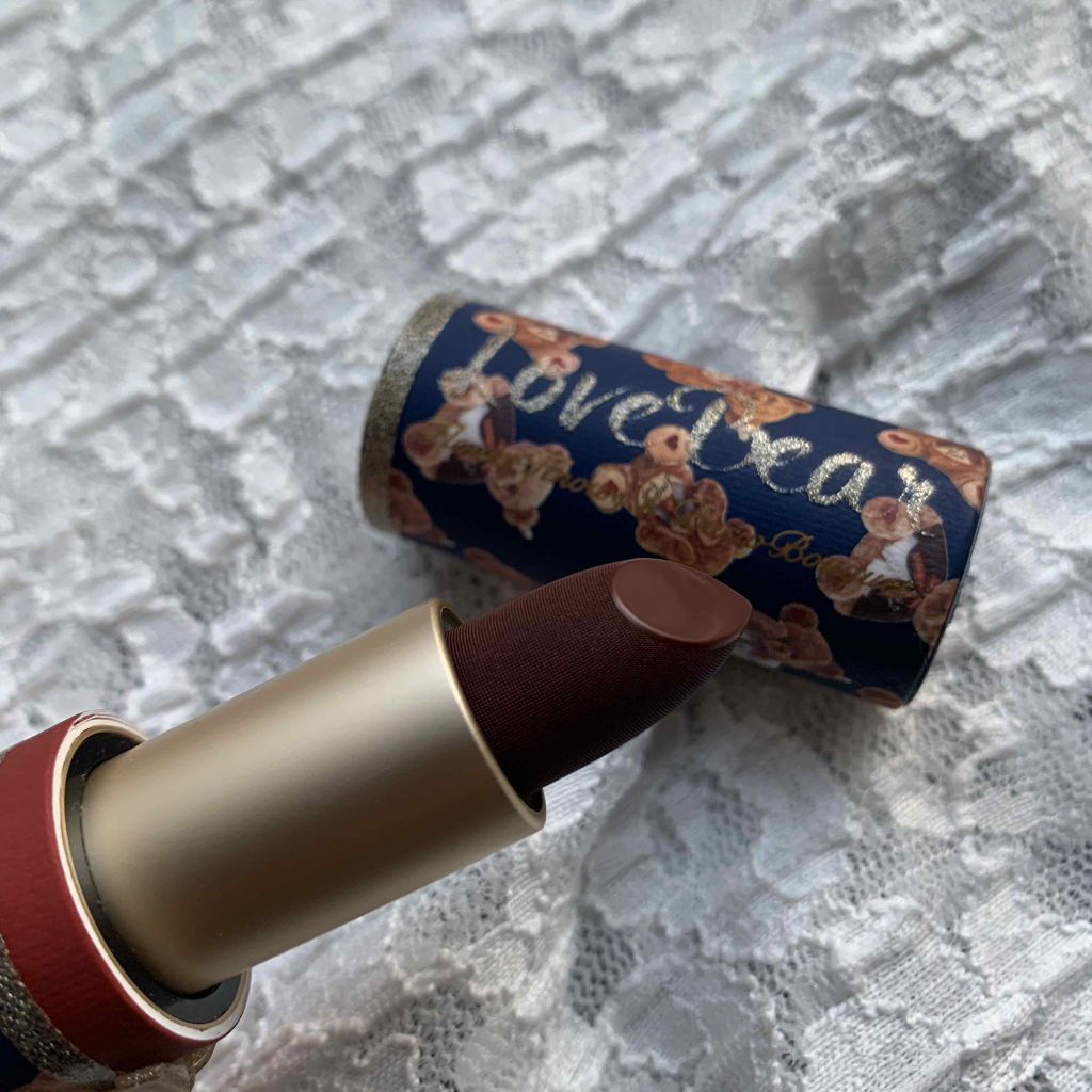 ラブベアリップスティック/FlowerKnows/口紅を使ったクチコミ（3枚目）