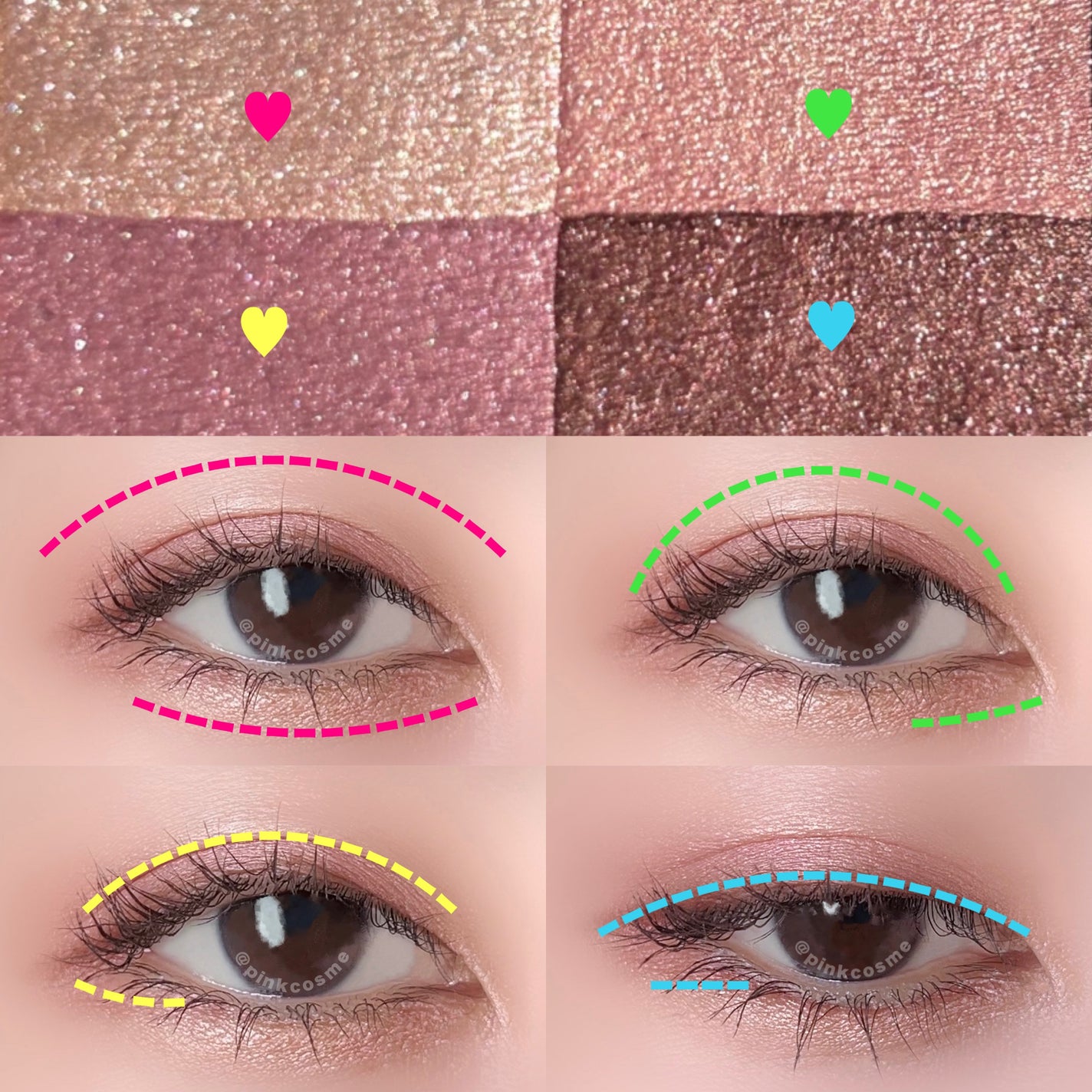 ニュアンス デューイ クリエイター/Visée/アイシャドウパレットを使ったクチコミ(4枚目)