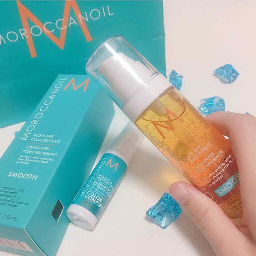 ブロードライ コンセントレート/モロッカンオイル/ヘアオイルを使ったクチコミ(1枚目)