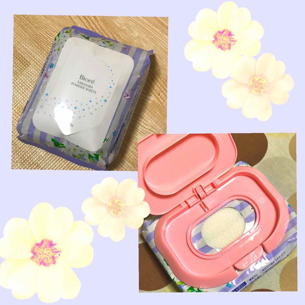 ビオレさらさらパウダーシート 香りマジック/ビオレ/ボディシートを使ったクチコミ(4枚目)