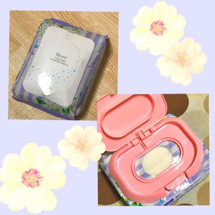 ビオレさらさらパウダーシート 香りマジック/ビオレ/ボディシートを使ったクチコミ(4枚目)