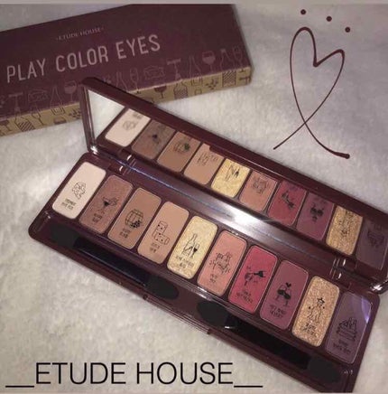 プレイカラー アイシャドウ/ETUDE/アイシャドウパレットを使ったクチコミ(1枚目)