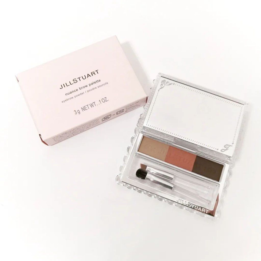 ジルスチュアート ニュアンスブロウパレット 03 orange shade/JILL STUART/パウダーアイブロウを使ったクチコミ（2枚目）