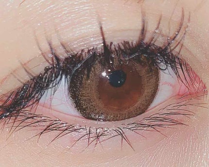 エバーカラーワンデーナチュラル モイストレーベルUV/エバーカラー/ワンデー(1DAY)カラコンを使ったクチコミ(4枚目)