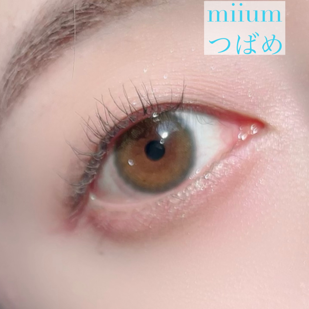 miium 1day つばめ/miium/ワンデー（１DAY）カラコンを使ったクチコミ（1枚目）