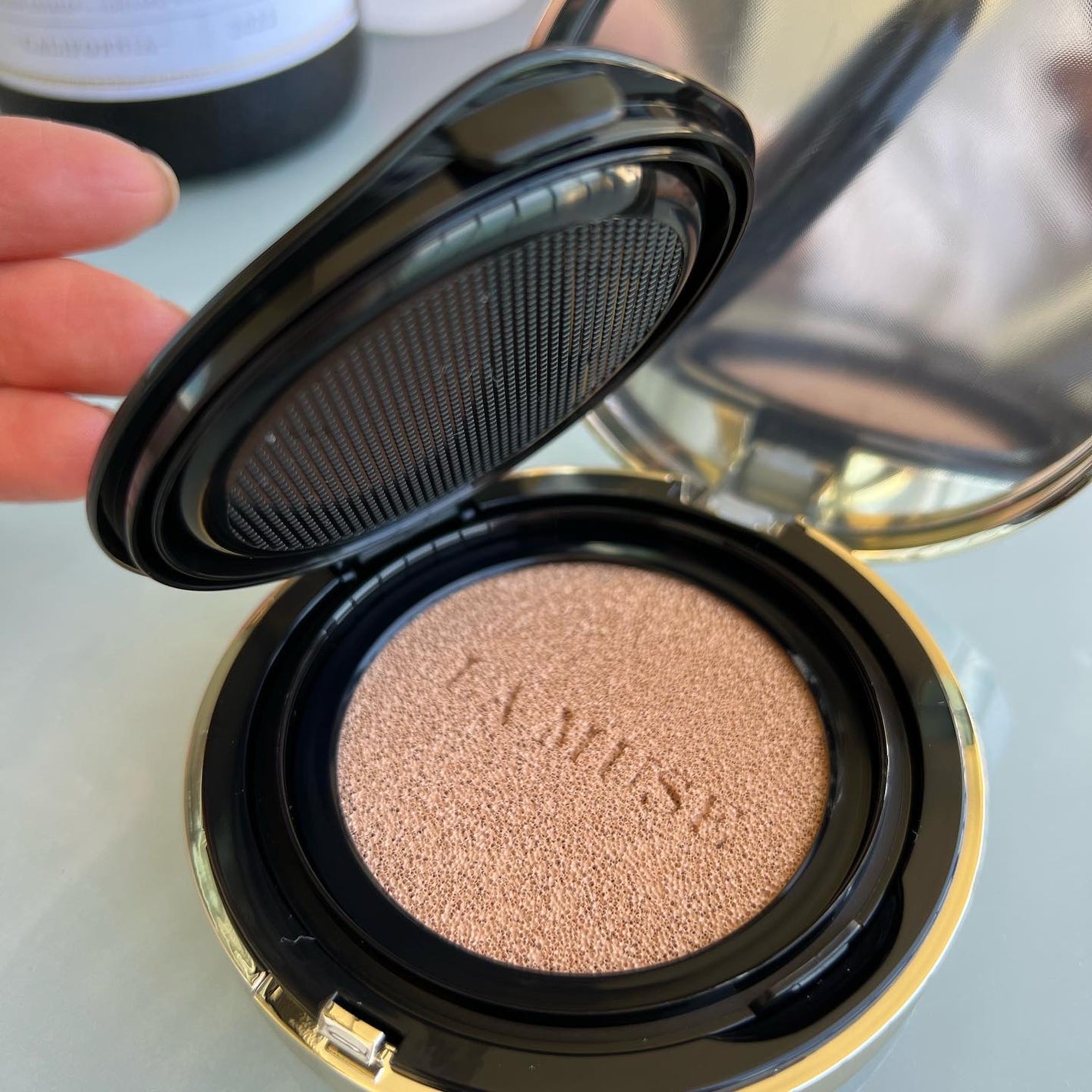 CORRECT CARE COMPLETE CC CUSHION/ラミューズ/クッションファンデーションを使ったクチコミ(7枚目)