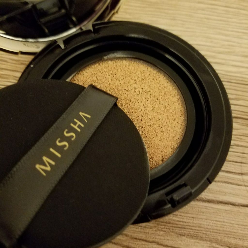 M クッション ファンデーション(プロカバー)/MISSHA/クッションファンデーションを使ったクチコミ(2枚目)