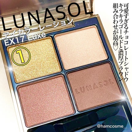 アイカラーレーション/LUNASOL/アイシャドウパレットを使ったクチコミ(4枚目)