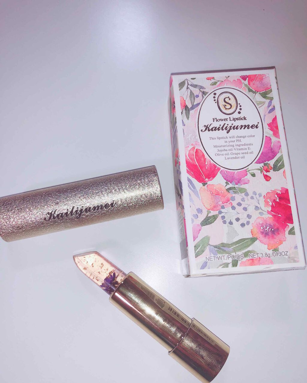 Kailijumei フラワーリップ 日本限定モデル/Kailijumei/口紅を使ったクチコミ(1枚目)