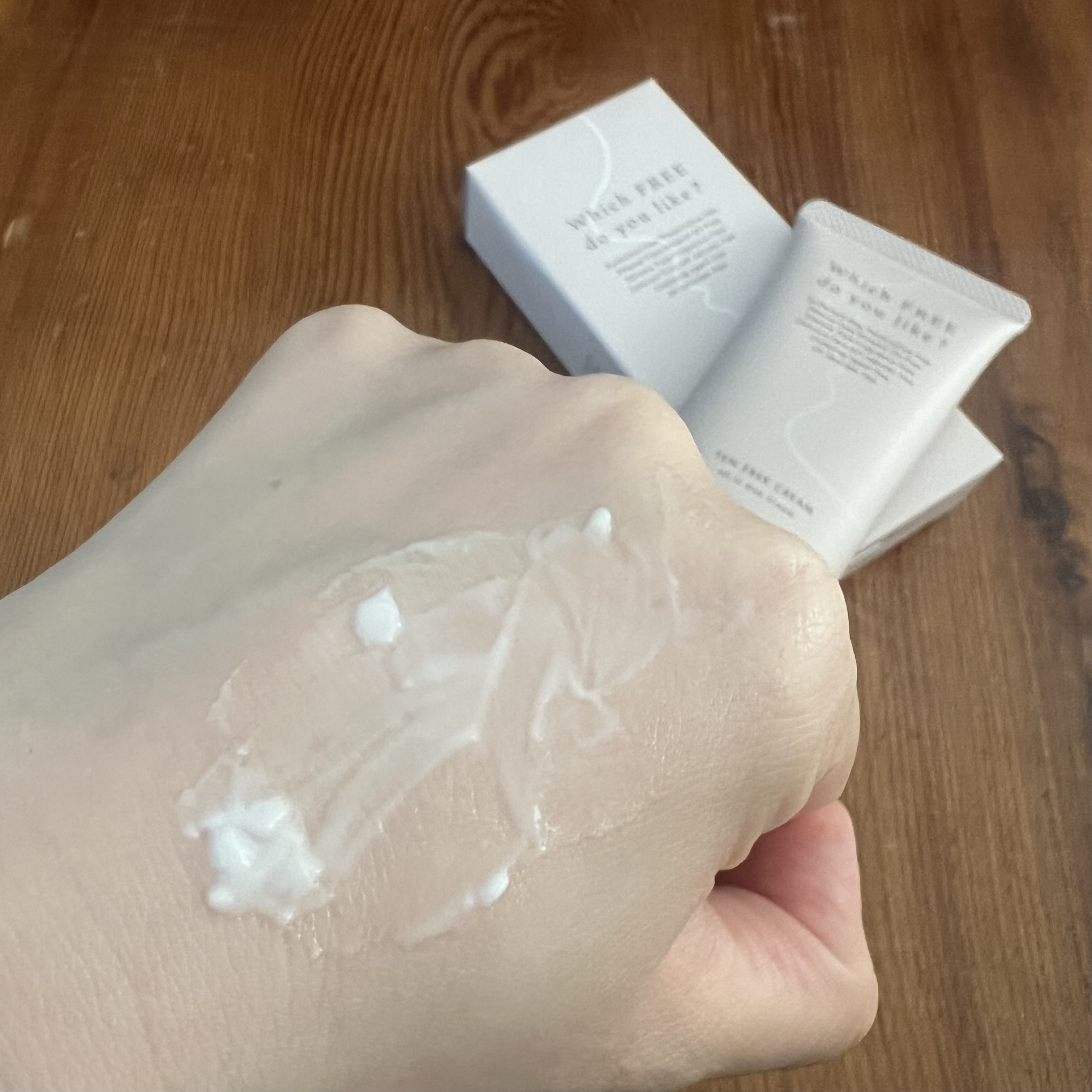 テンフリークリーム/MIMURA/オールインワン化粧品を使ったクチコミ（3枚目）