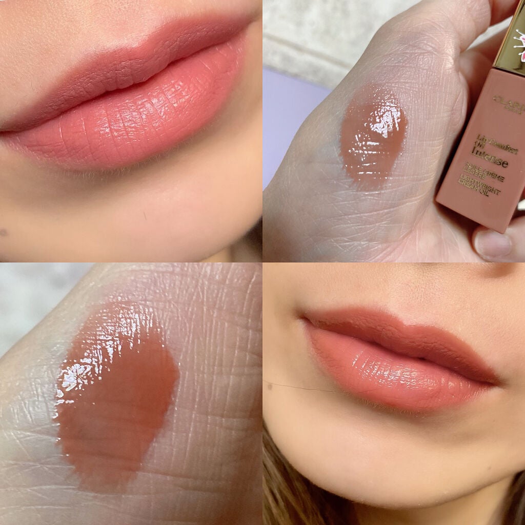 コンフォート リップオイル インテンス/CLARINS/リップグロスを使ったクチコミ(4枚目)