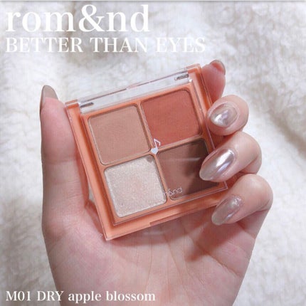 ベターザンアイズ ミュージックシリーズ/rom&nd/アイシャドウパレットを使ったクチコミ(5枚目)