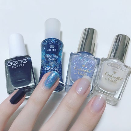 カラフルネイルズ/キャンメイク/マニキュアを使ったクチコミ(1枚目)