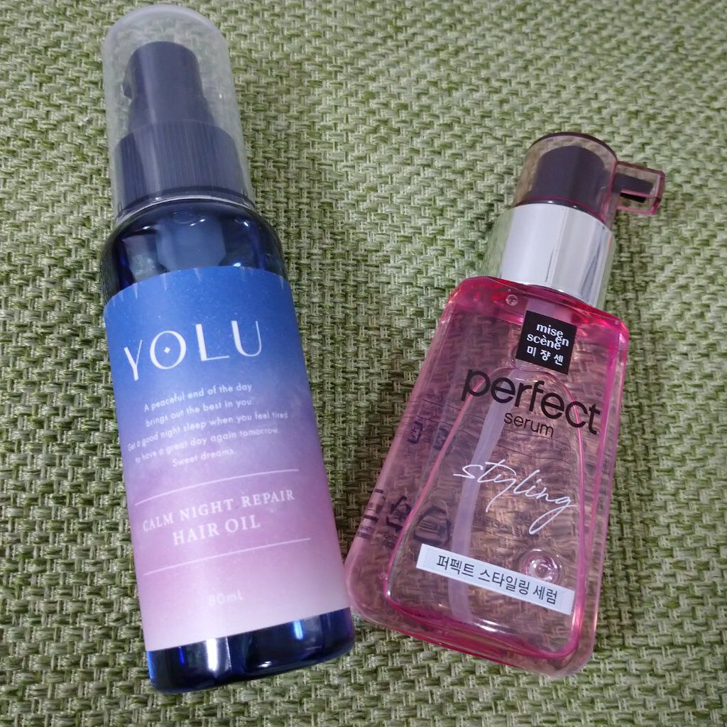 スタイリングセラム/miseenscene/ヘアオイルを使ったクチコミ（1枚目）