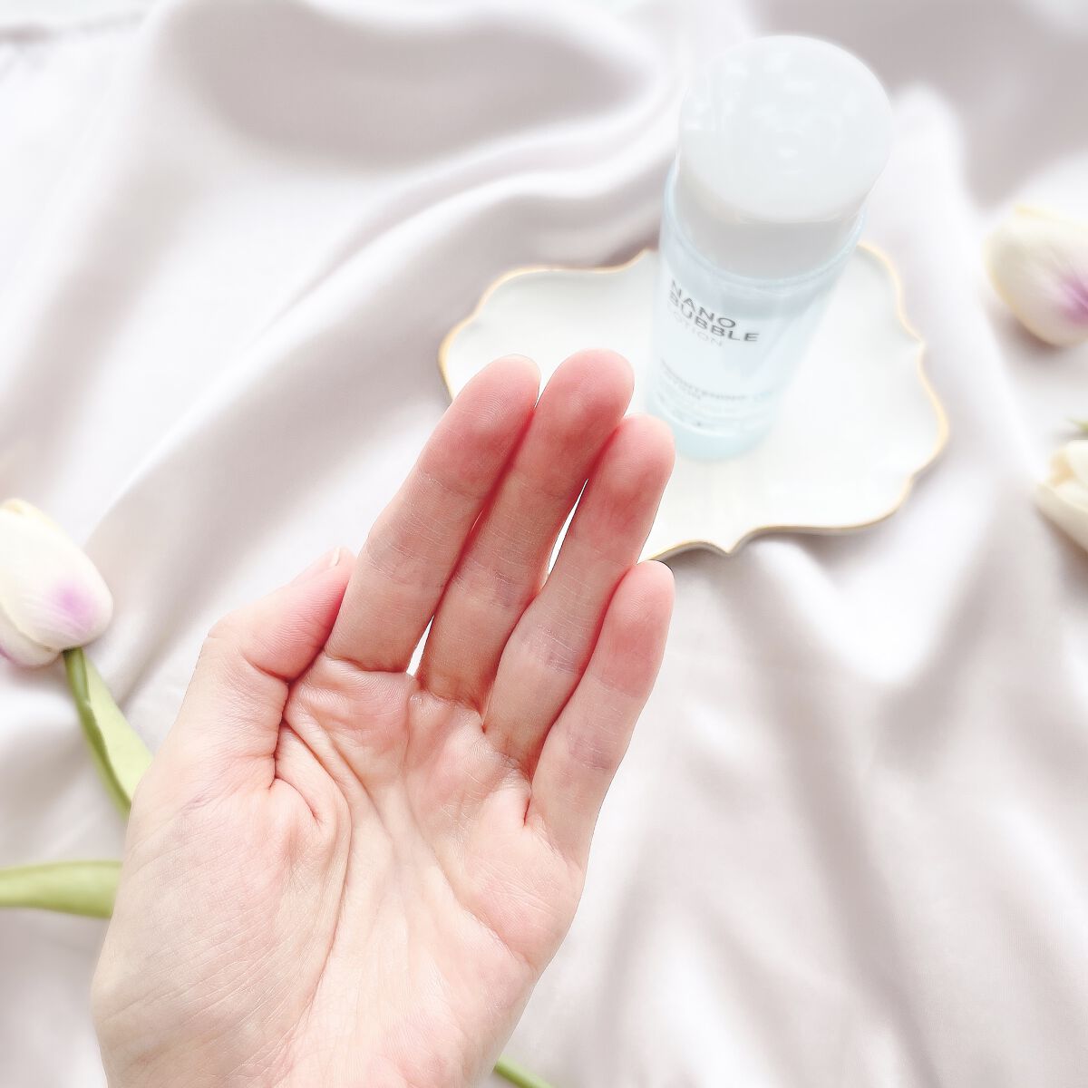 薬用W・ナノバブルホワイトローション/ホワイピュア/化粧水を使ったクチコミ（3枚目）